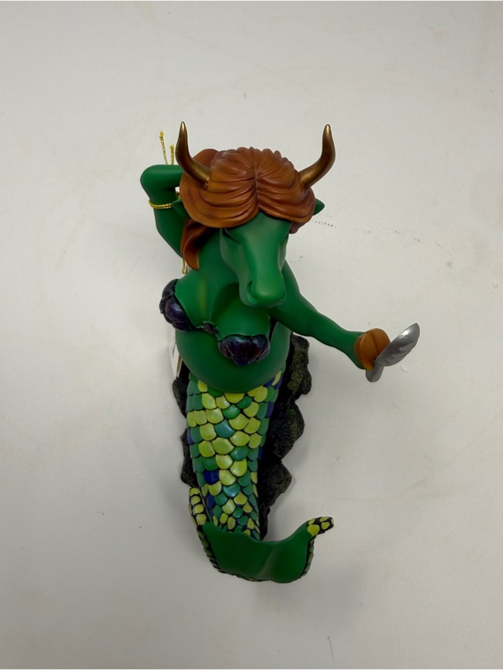 NWT Cow Parade Retired Collectible Moomaid Cow Figurine #9139 - Picture 7 of 8
